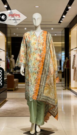 Cotton 3-Piece Suit
