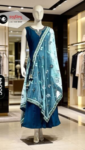 3-Piece Festive part gown Suit!