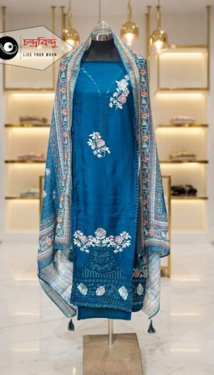 3-Piece Salwar Kameez Suit (Unstitched)