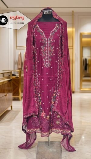 3-Piece Salwar Kameez Suit (Unstitched)
