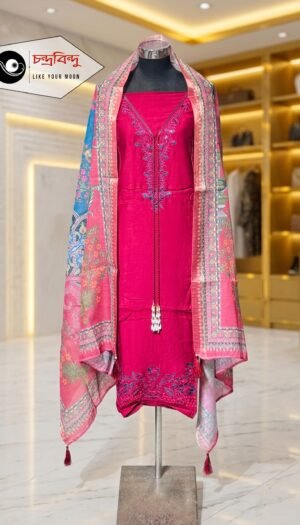 3-Piece Salwar Kameez Suit (Unstitched)