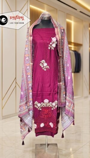 3-Piece Salwar Kameez Suit (Unstitched)