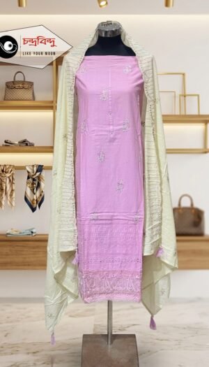 3-Piece Salwar Kameez Suit (Unstitched)