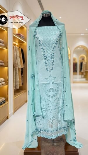 3-Piece Salwar Kameez Suit (Unstitched)