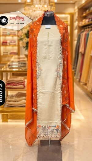 3-Piece Salwar Kameez Suit (Unstitched)