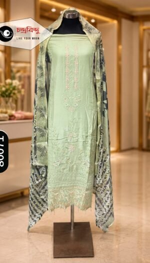 3-Piece Salwar Kameez Suit (Unstitched)