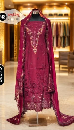 3-Piece Salwar Kameez Suit (Unstitched)