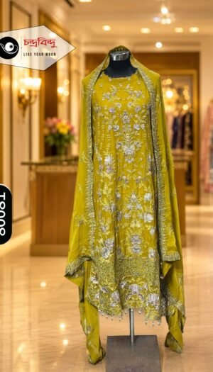 3-Piece Salwar Kameez Suit (Unstitched)