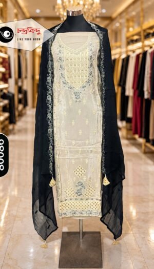 3-Piece Salwar Kameez Suit (Unstitched)