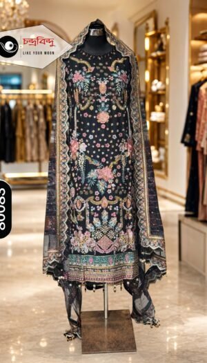 3-Piece Salwar Kameez Suit (Unstitched)