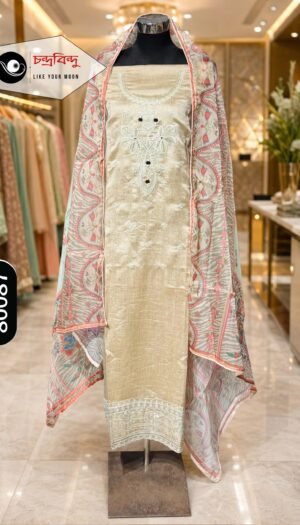 3-Piece Salwar Kameez Suit (Unstitched)