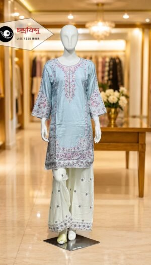 3-Piece Festive Farshi Suit