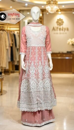 Festive Party Gown Suit