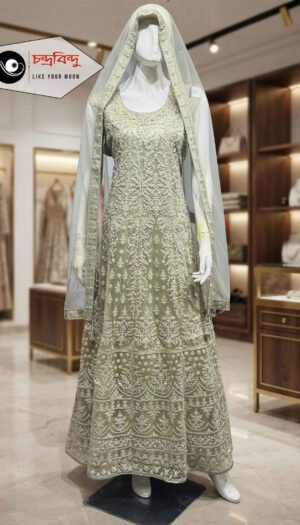 Festive Anarkali Gown Suit