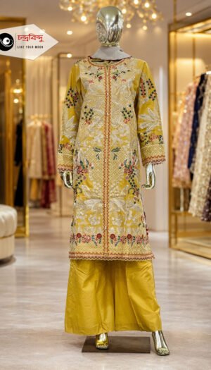 3-Piece Festive Farshi Suit