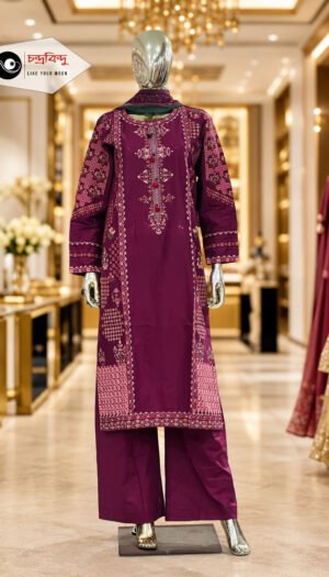 3-Piece Festive Farshi Suit