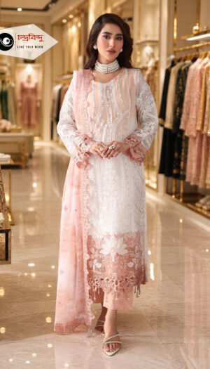 3-Piece Salwar Kameez Suit (Unstitched)