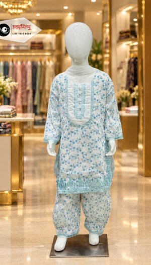 Girls Salwar Kameez.