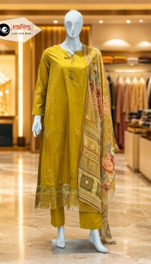 3-Piece Salwar Kameez Suit.