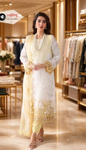 3-Piece Salwar Kameez Suit (Unstitched)
