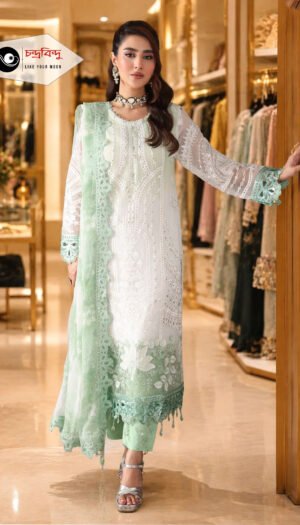 3-Piece Salwar Kameez Suit (Unstitched)