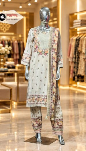 3-Piece Salwar Kameez Suit